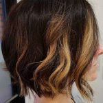 Tousled Bob with Chunky Highlights- Bob hairstyles