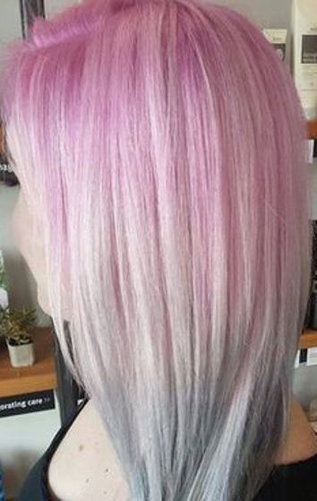 Triple Twist- Pastel pink hairstyles