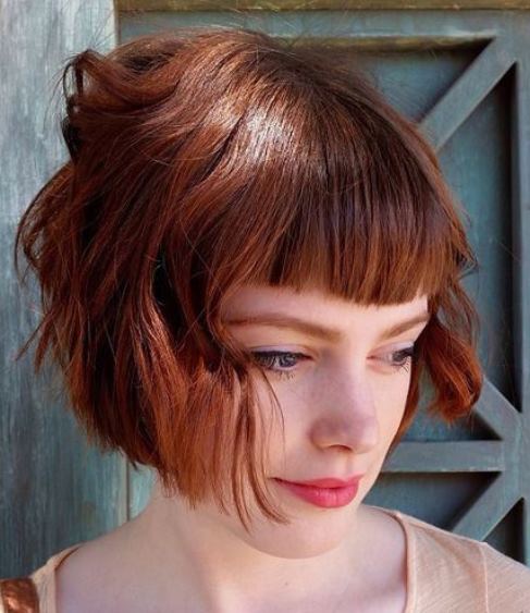 Twist on Inverted Bob- Asymmetrical bobs