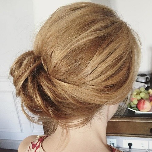 Twisted Up Side Bun Side Bun Hairstyles