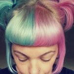 Two Tone Color- Pastel pink hairstyles