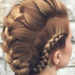 Updos with Mohawk and Side Braids- Classy updos
