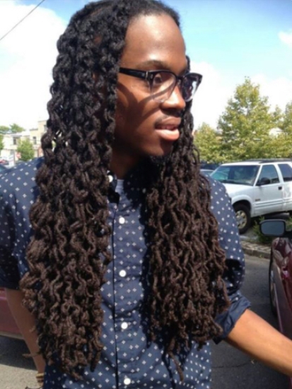 Wavy Dreadlocks- Dreadlocks styles for men