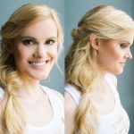 Wavy Free-Flowing Messy Ponytail- Side ponytail hairstyles