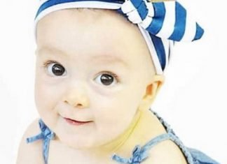 20 Baby Girl Hairstyles Wide Bow Headband- Baby girl hairstyles