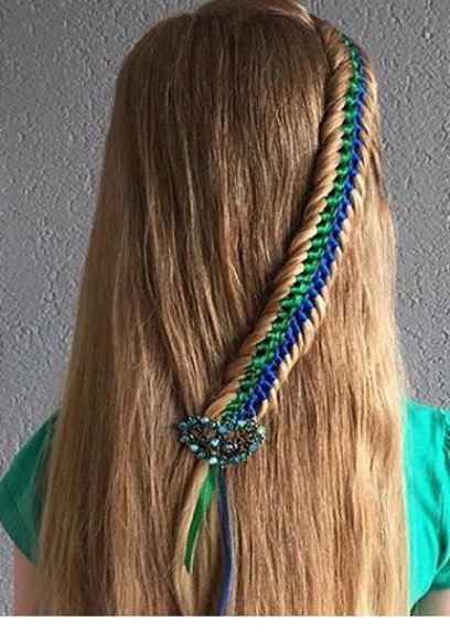 Woven Fishtail Braid- Festive Hairstyles