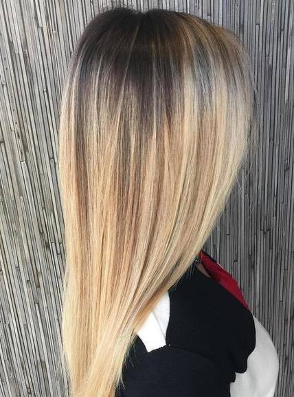 Yong Long Hair- Blonde balayage looks