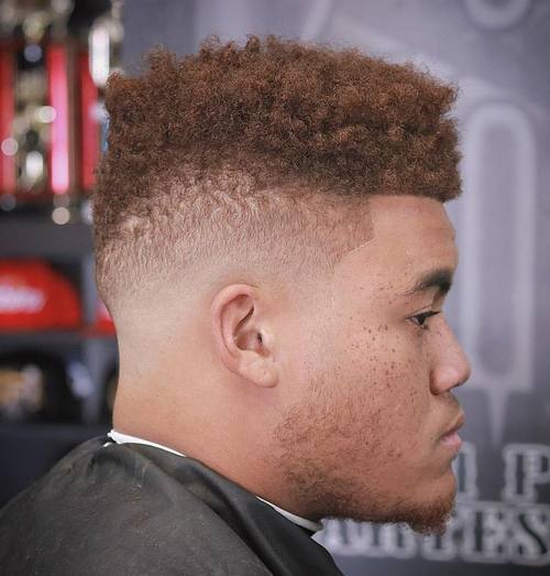 Tapered Short Haircuts for Black Men