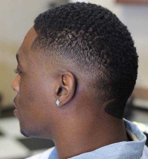 Low Short Haircuts for Black Men