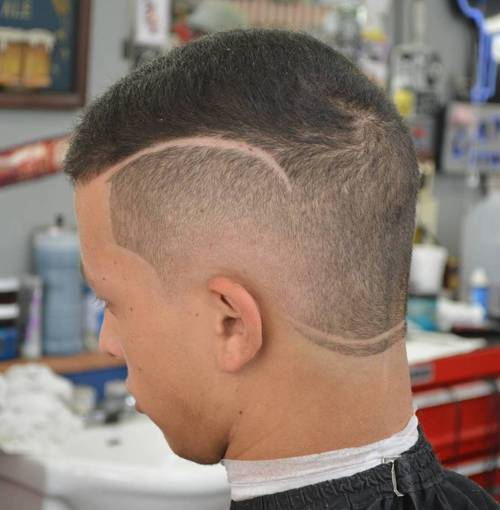 Designed Buzz Cuts Different Lengths