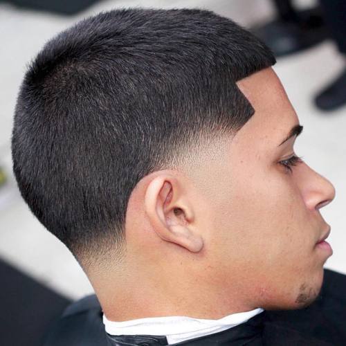 Fade Away Short Haircuts for Black Men