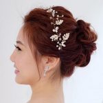 Jeweled Up Updos for Medium Length Hair