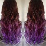 Lavender with Waves Lavender Ombre Hair and Purple Ombre