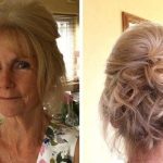 Messy Updo Hairstyles for Older Women