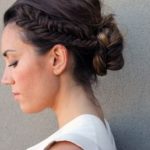 Bun with the Fishtail Sporty Hairstyles for Women