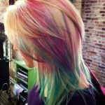 Just the Highlights Rainbow Hairstyles