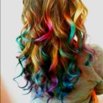 Go Multicolored V Cut and U Cut Hairstyles