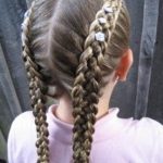 The Two Tails Braid Styles for Girls