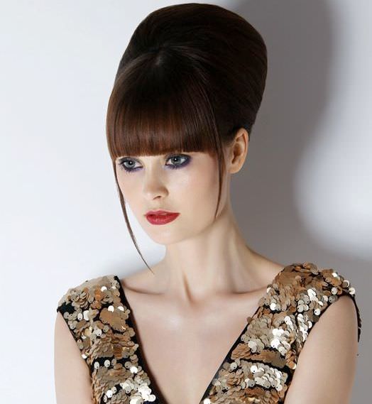 The Beautiful Front Bangs Beehive Hairdos
