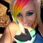 Just the Bangs Rainbow Hairstyles
