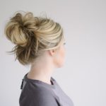 Messy Updo Sporty Hairstyles for Women