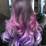 The Party Way Lavender Ombre Hair and Purple Ombre