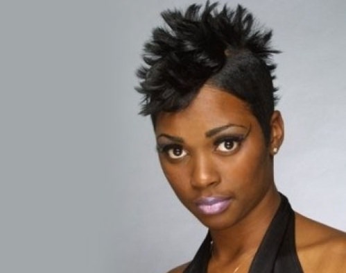 Try the Spikes Black Women Hairstyles