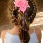 Flowery Braid Braid Styles for Girls