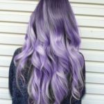 Purple on Blue Lavender Ombre Hair and Purple Ombre