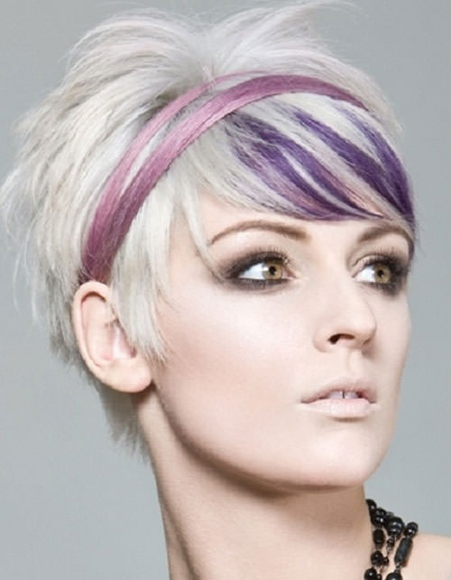 The Purple Hairstyles Versions of Pixie