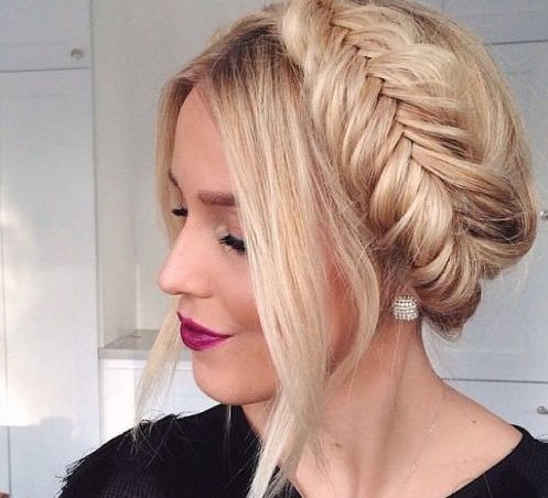 Turning Fishtail Head Band Head Band Hairstyles