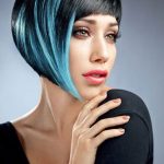 Be Bold with Blue Haircuts for Added Oomph