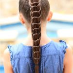 High Pony Tail with a Ladder Look Sporty Hairstyles for Women