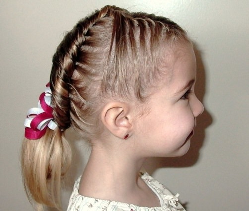 Give it a Twist Braided Ponytails for Girls