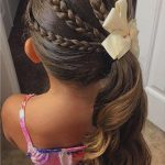 Three Braids with a Side Pony Braided Ponytails for Girls