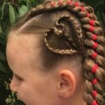 Braided with the Ribbon Braid Styles for Girls