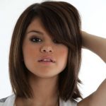 With Side Bangs Blunt Bob Hairstyles