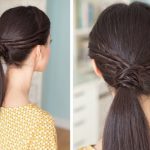 Twisted Ponytail Sporty Hairstyles for Women