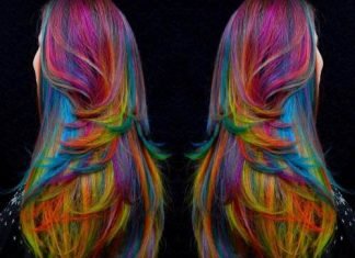 20 Gorgeous Rainbow Hairstyles The Beautiful Layers Rainbow Hairstyles