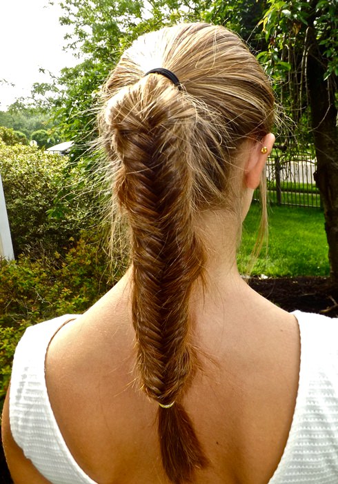 High Fishtail Sporty Hairstyles for Women