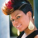 Color the Mohawk Black Women Hairstyles