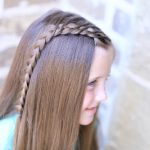Braid with Untied Hair Braided Ponytails for Girls