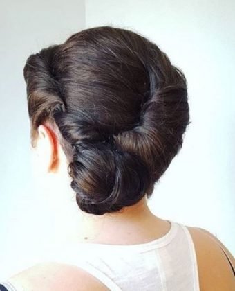 High-Quality French Twist Updo Design for Your Screen High-Quality French Twist Updo Design for Your Screen