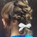 All- in-one Updo- Braids for short hair