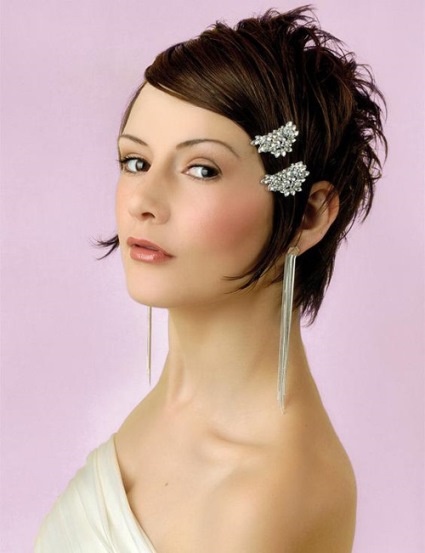 Asymmetric Hairstyle- Bridal hairstyles