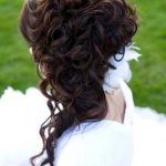Barocco Curls- Half up and hald down wedding hairstyles
