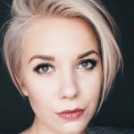 Blonde Pixie- Long pixie hairstyles