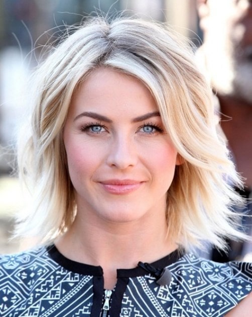 Blonde Pointy Layers short layered haircuts