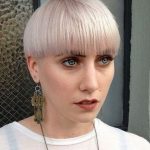 Blonde with Bowl Cut- Short blonde hairstyles