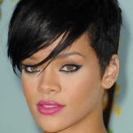 Bold and Edgy Look- Rihanna’s short hairstyles
